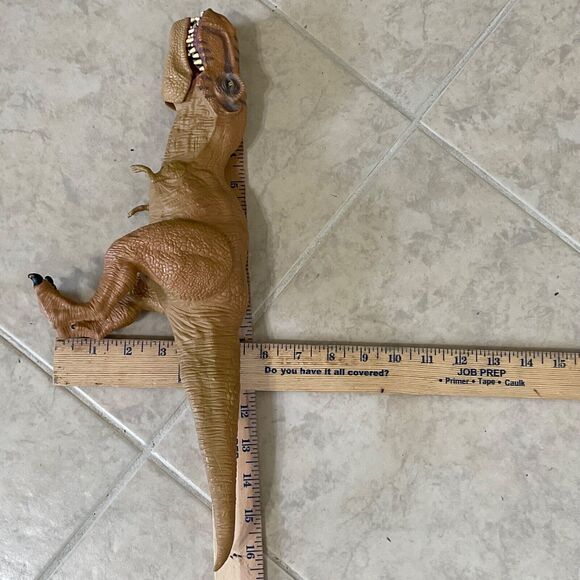 2015 Jurassic World Chomping T-Rex 16” Tyrannosaurus Rex Dinosaur Toy - Picture 9 of 10